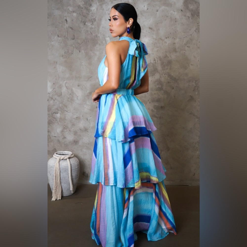 Ruffle Maxi Dress